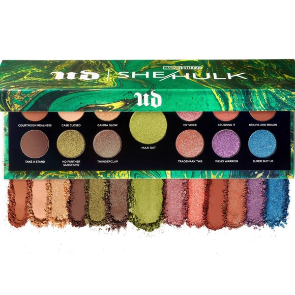 Urban Decay She-Hulk Eyeshadow Palette